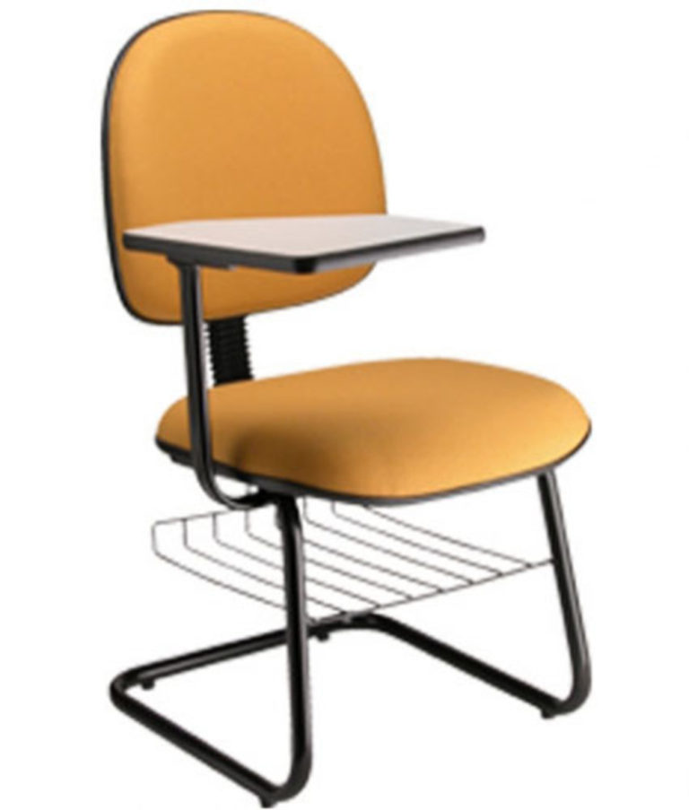 Cadeira para Escolas com Prancheta e Porta Livros – Design Office Móveis