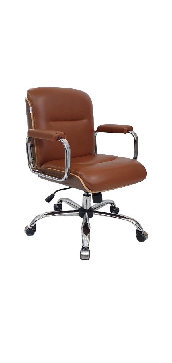 Cadeira Eames de Alto Padrão na cor Caramelo - Design Office Móveis