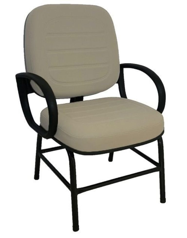 Cadeira para Obesos com Peso Suportado até 150kg-Design Office Móveis