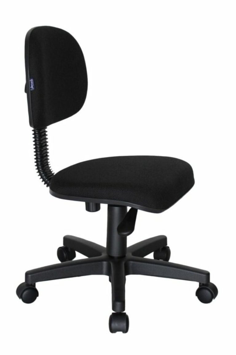 Cadeira Barata para Home Office – Cor Preta - Design Office Móveis