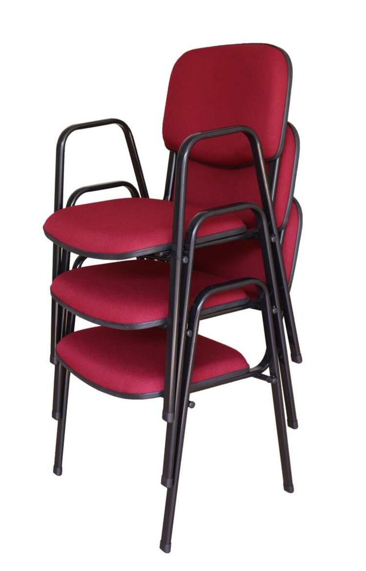 Cadeira para Auditório Vermelha - Frete Grátis – Design Office Móveis