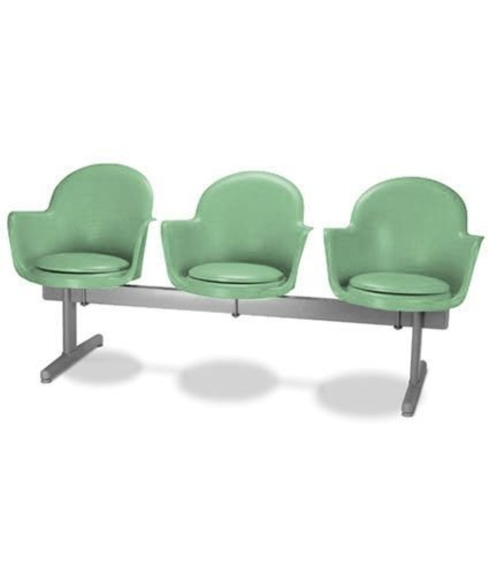 Cadeira de Plástico em Polipropileno para Recepção de Comércios Verde – Design Office Móveis