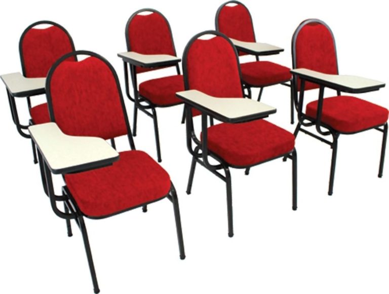 Cadeira com prancheta para Auditório e Salas de Aula - Frete Grátis