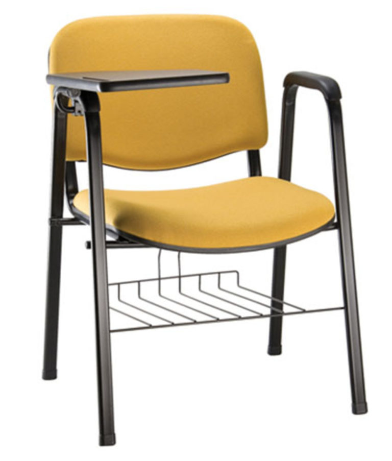 Cadeira com prancheta para Hotel e Escolas Públicas - Frete Grátis