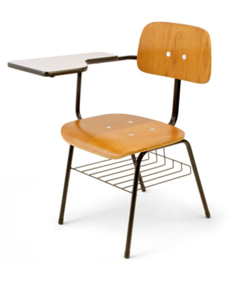Cadeira com prancheta para Escolas em Madeira – Design Office Móveis
