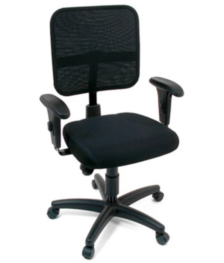 Cadeira de Escritório com Tela Modelo Digitador – Design Office Móveis