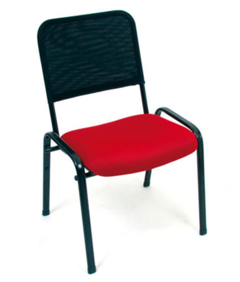 Cadeira Empilhável para Auditório com Tela Mesh – Design Office Móveis